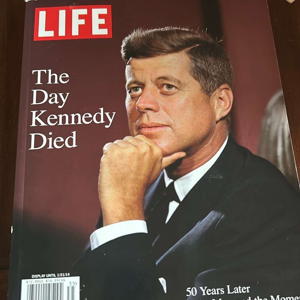 Life Magazine the day JFK died 50 yrs